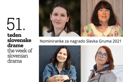 Znane nominiranke za nagrado Slavka Gruma 2021